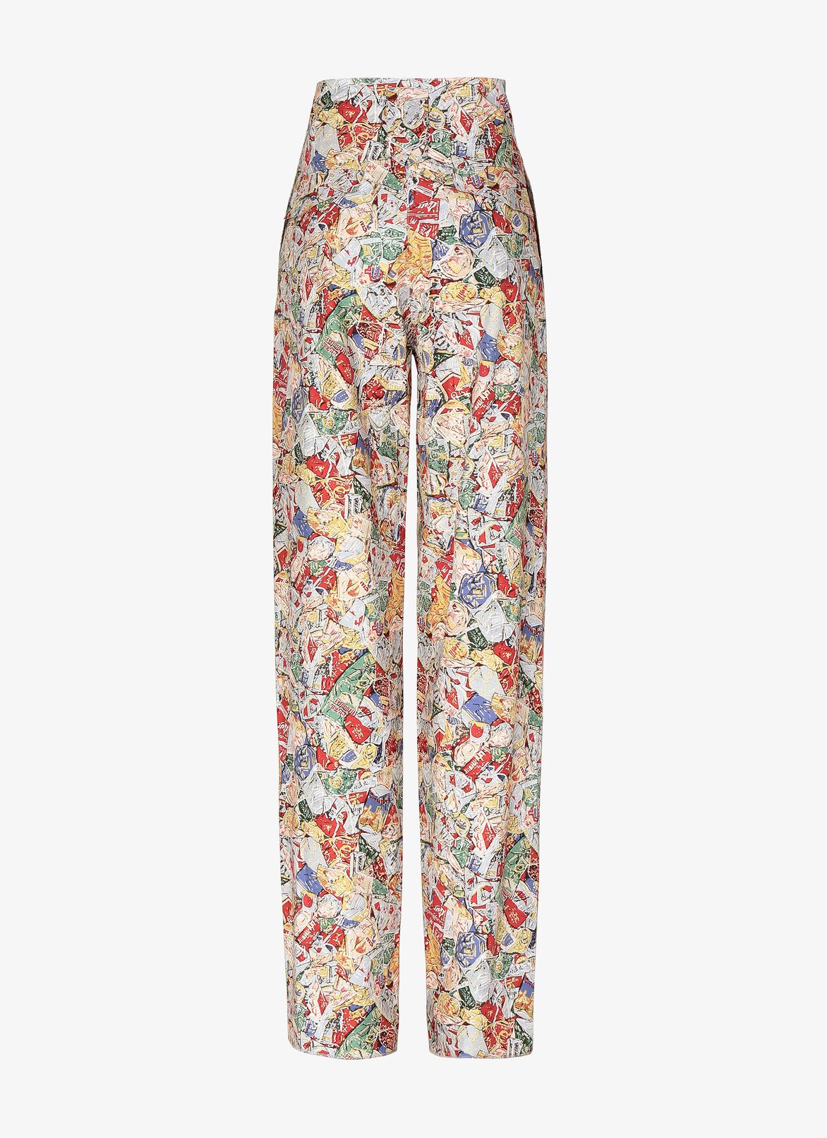 Wide Cut Pant ALAÏA MULTICOLOR WIDE CUT PANT